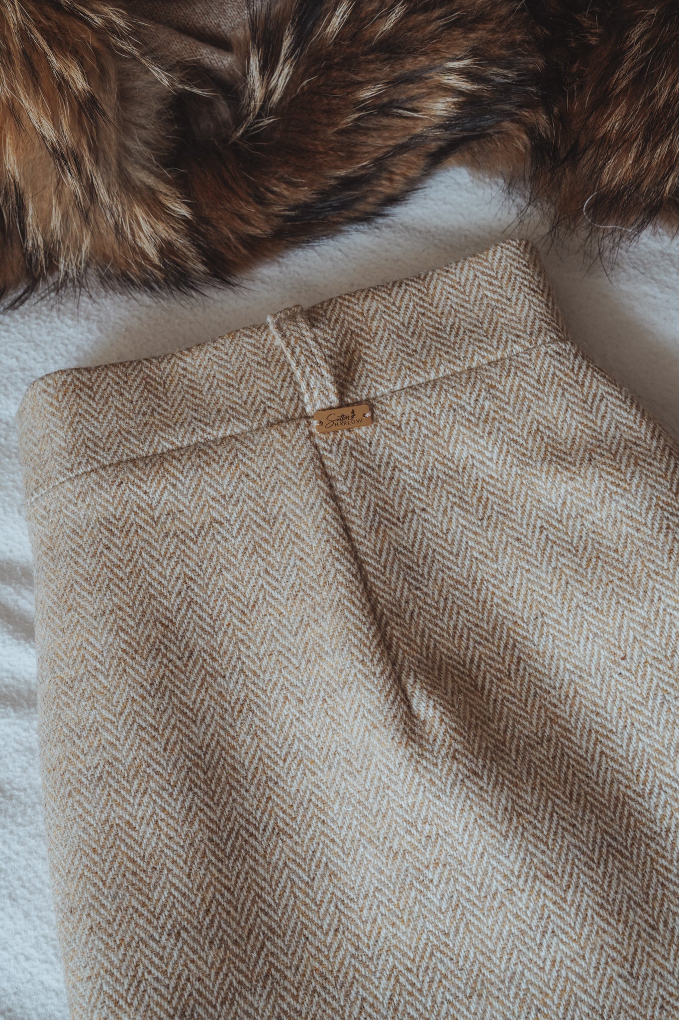Tweed Skirt - Golden Barley