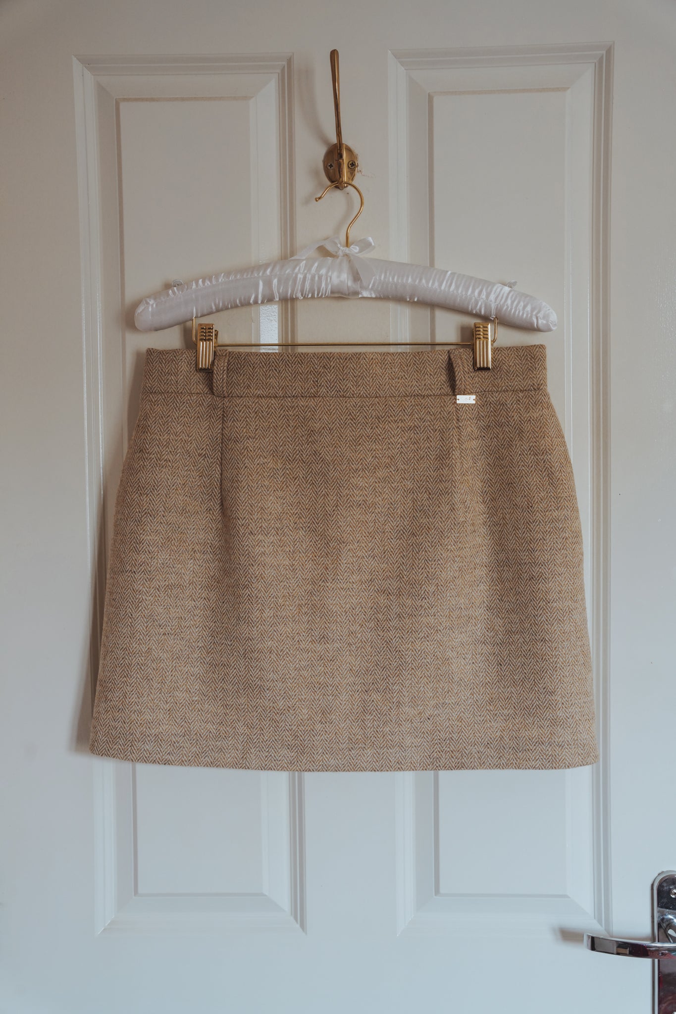 Tweed Skirt - Golden Barley