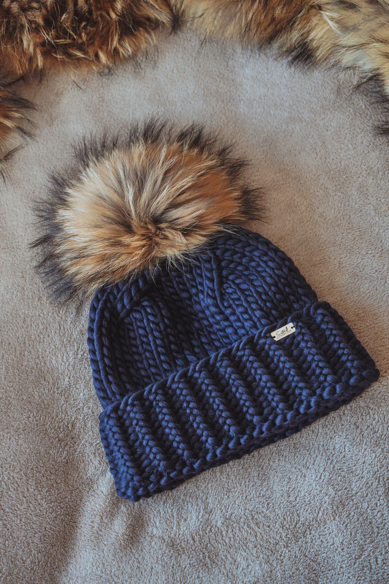 The Bobble Hat - Dark Navy