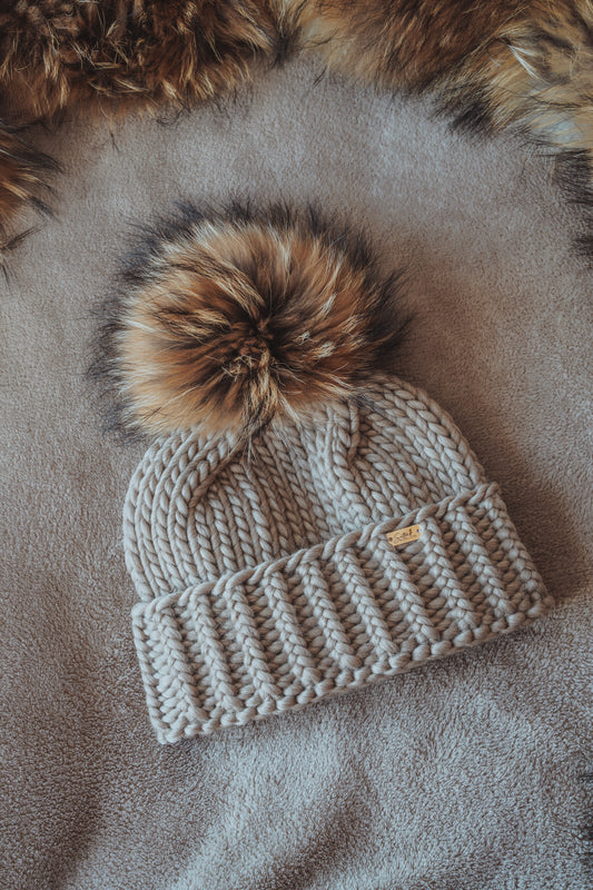 The Bobble Hat - Fawn